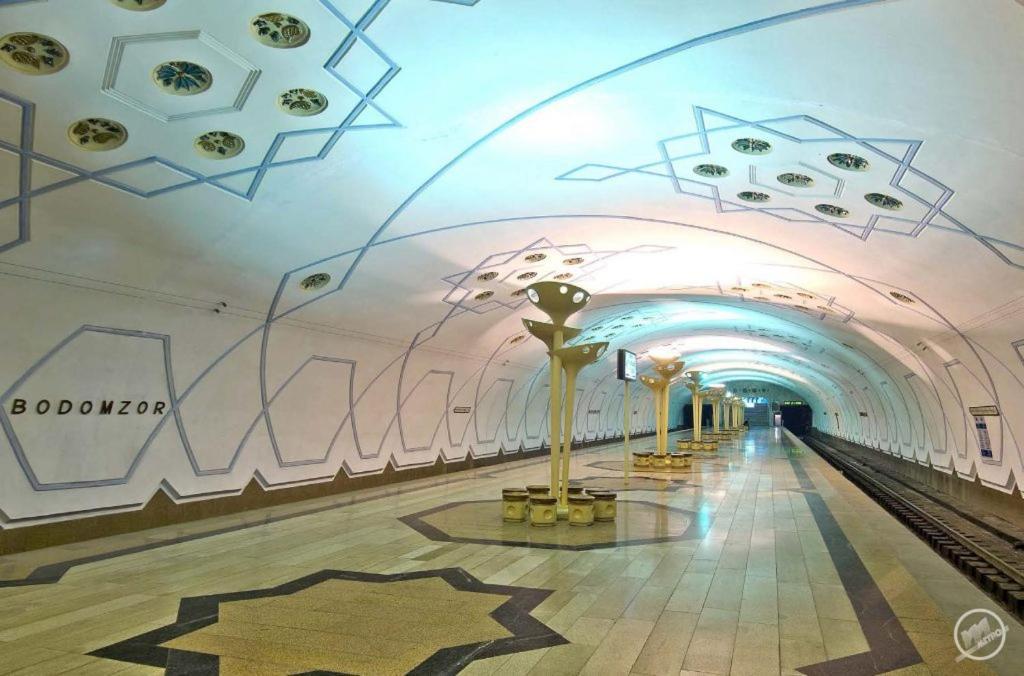 Дом Отель Бадамзар 塔什干 外观 照片
